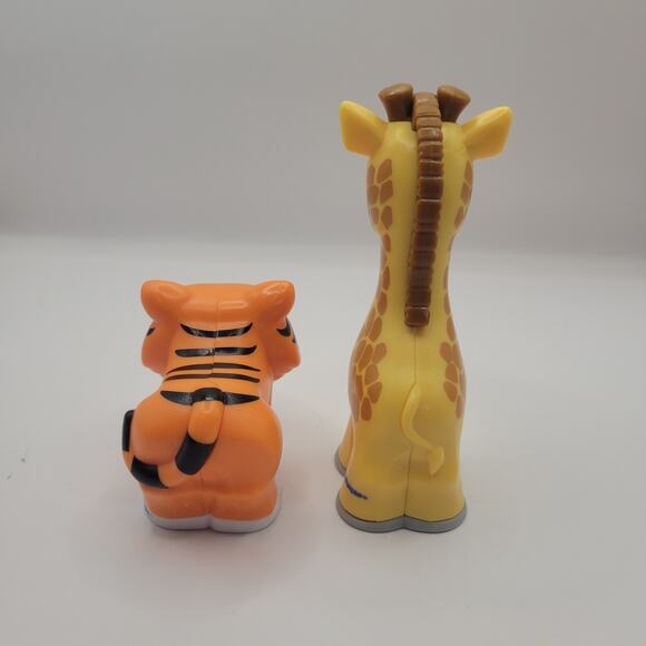 Fisher Price Little People Replacement Zoo Animal Figures Toys Tiger Giraffe - Picture 3 of 7